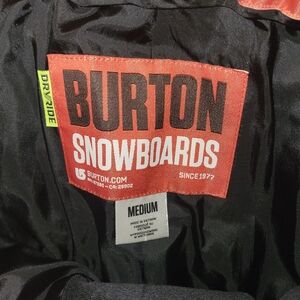 Burton Mens  Snowboard Pants - Black Size M